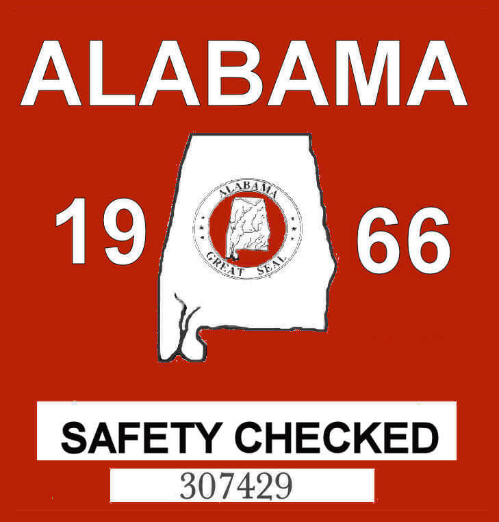 (image for) 1966 Alabama Safety Checked